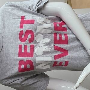 🌈Disneyland BEST MOM EVER Short Sleeve TShirt Tee Top Size Small